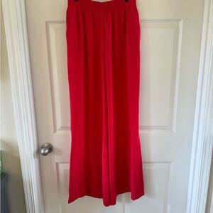 La Ligne Vibrant Red Pants